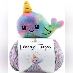 DMC Narwhal Lovey Tops Knitting Set